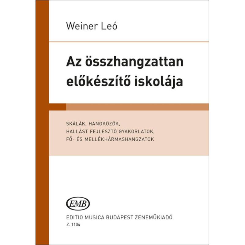 Az osszhangzattan elokeszito iskolaja