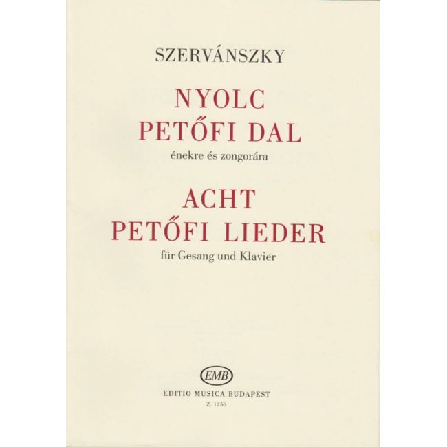 Szervánszky, Endre - Nyolc Petofi dal