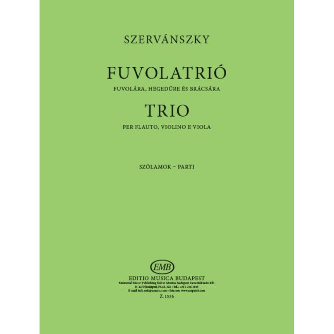 Szervánszky, Endre - Trio