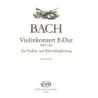 Bach, Johann Sebastian - Violin Concerto No. 2, E major
