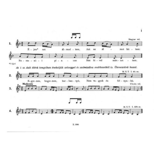 Agócsy & Irsai - Collection of Solfeggio Examples Vol.2