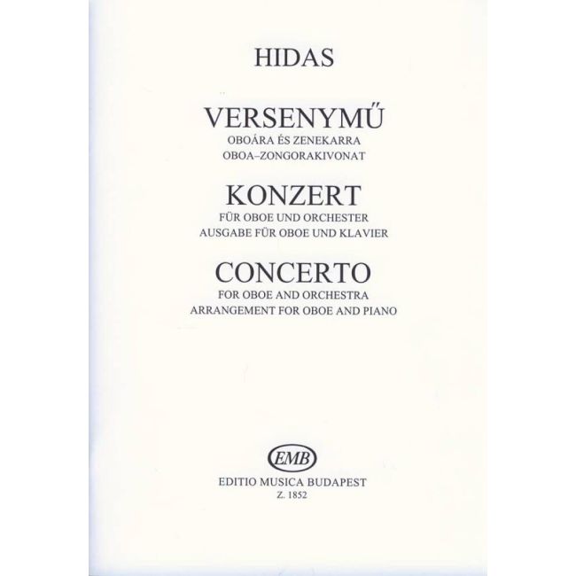 Hidas, Frigyes - Oboe Concerto (oboe & piano)