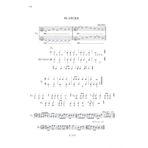 Szönyi, Erzsébet - Musical Reading and Writing Vol.1