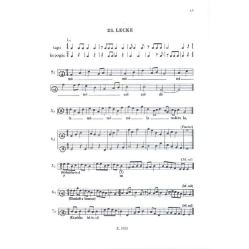 Szönyi, Erzsébet - Musical Reading and Writing Vol.1