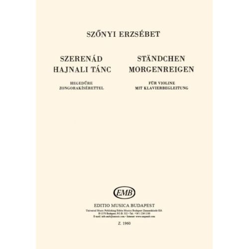 Szönyi, Erzsébet - Serenade...