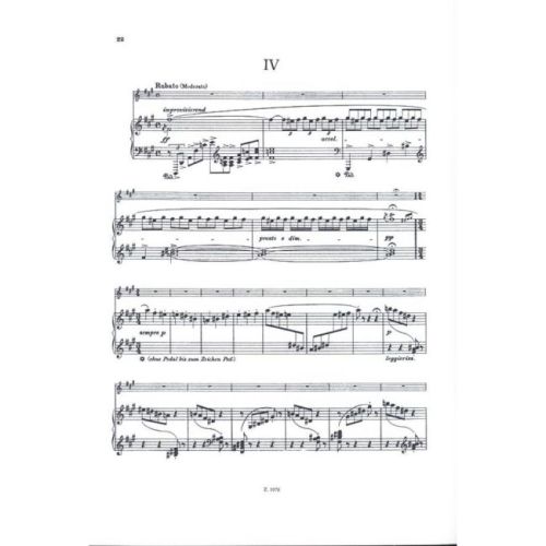 Weiner, Leó - Sonata No 2, Violin and Piano