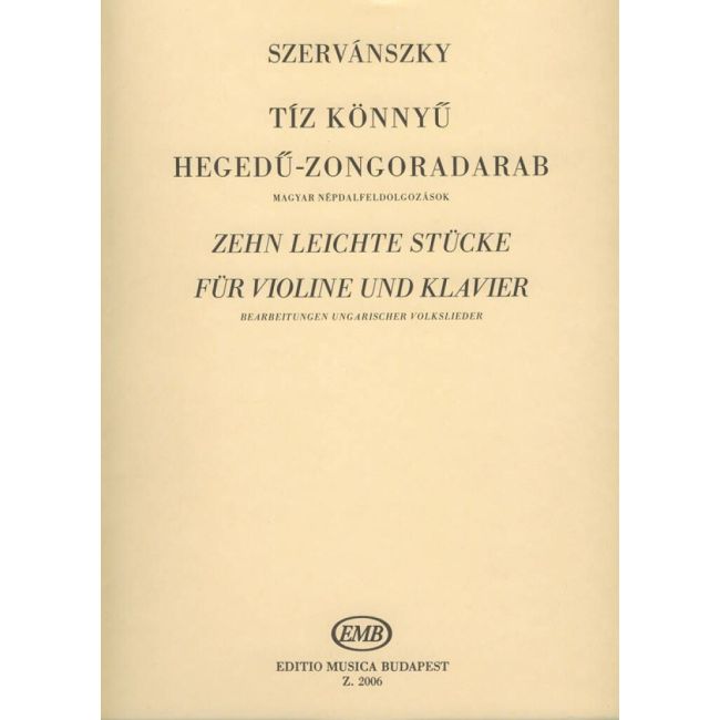 Szervánszky, Endre - Ten Easy Pieces