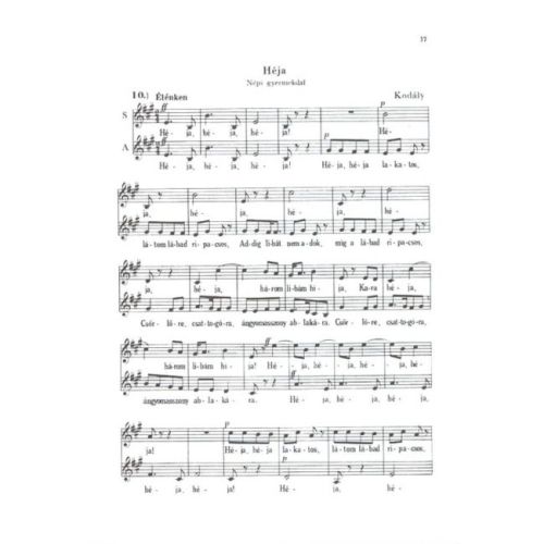 Szönyi, Erzsébet - A zenei iras-olvasas gyakorlo fuzetei Vo