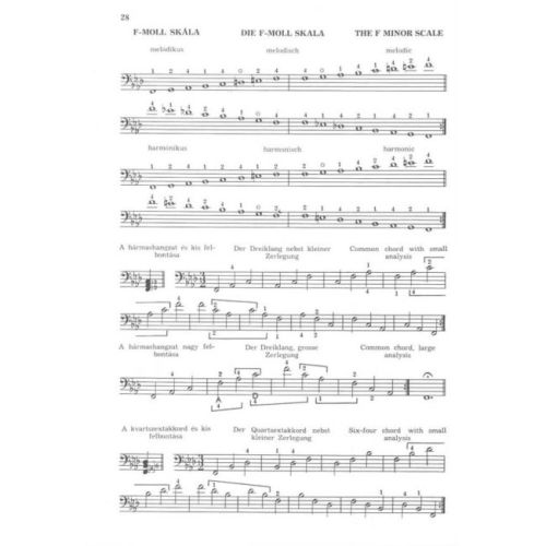 Montag, Lajos - Double Bass Tutor Vol.3a