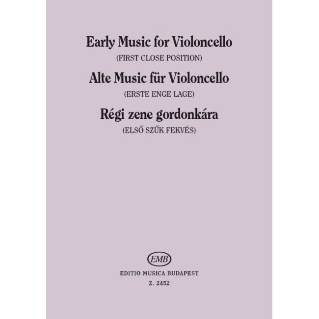 Brodszky, F. - Early music for cello (cello and Piano)