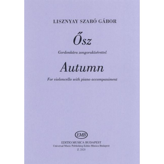Lisznyay, Gabor - Osz (cello and piano)
