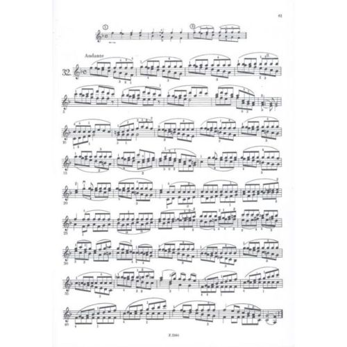Kreutzer, Rudolf - 42 Etudes or Caprices (violin solo)