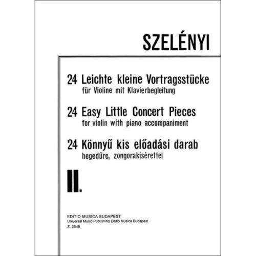 Szelenyi, Istvan - 24 easy...