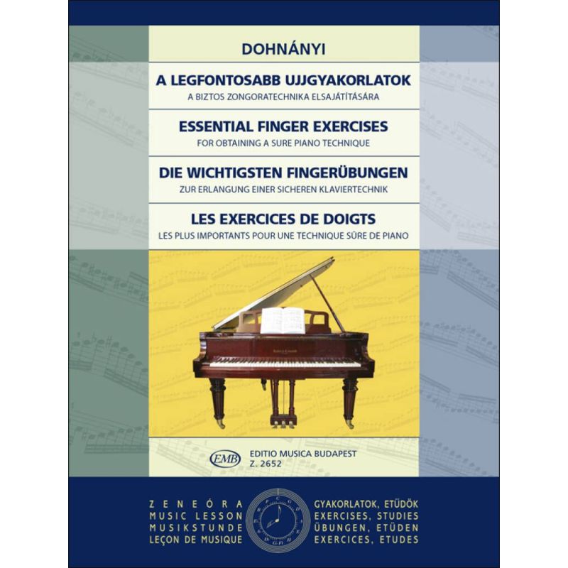 Dohnanyi, Ernst von - Essential Finger Exercises (piano)
