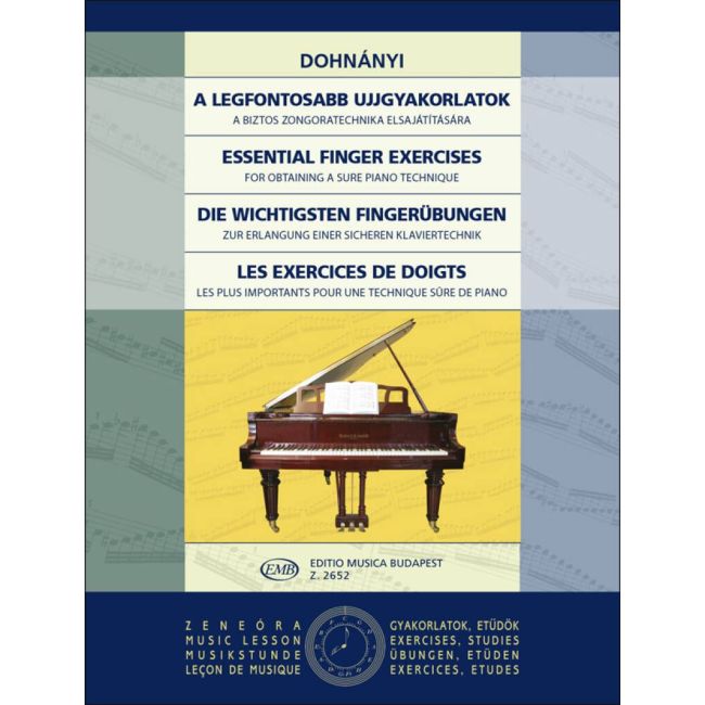 Dohnanyi, Ernst von - Essential Finger Exercises (piano)