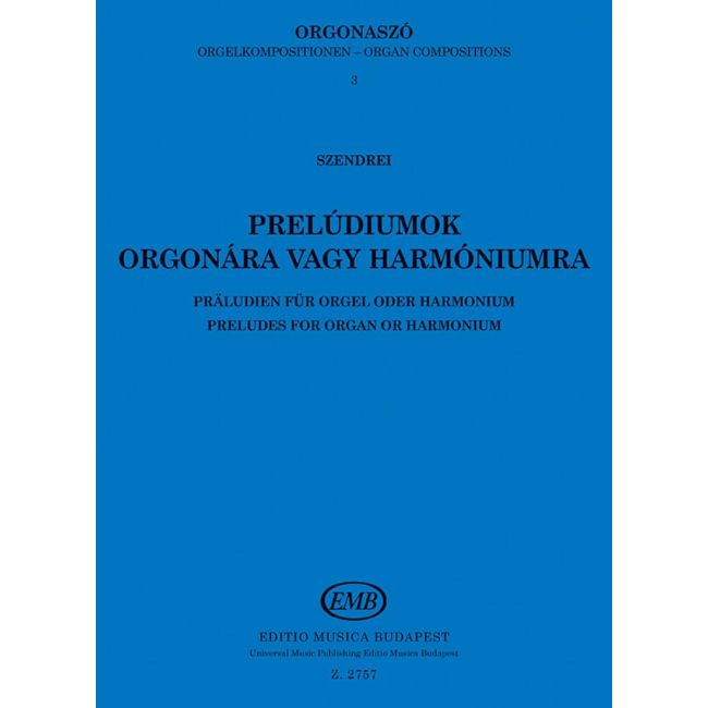 Szendrei, Imre - Organ Compositions