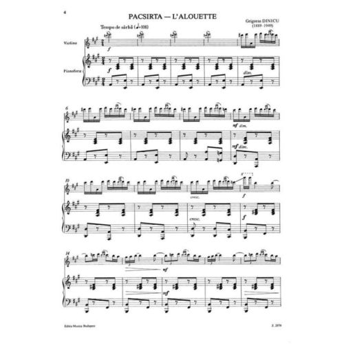 Dinicu, Grigoras - Hora staccato