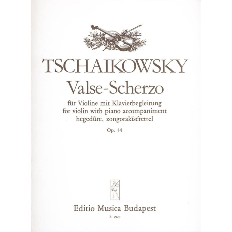 Tchaikovsky, Pyotr Ilyich - Valse-Scherzo, Op. 34