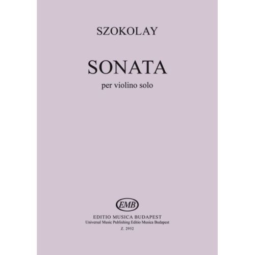 Szokolay, Sándor - Sonata