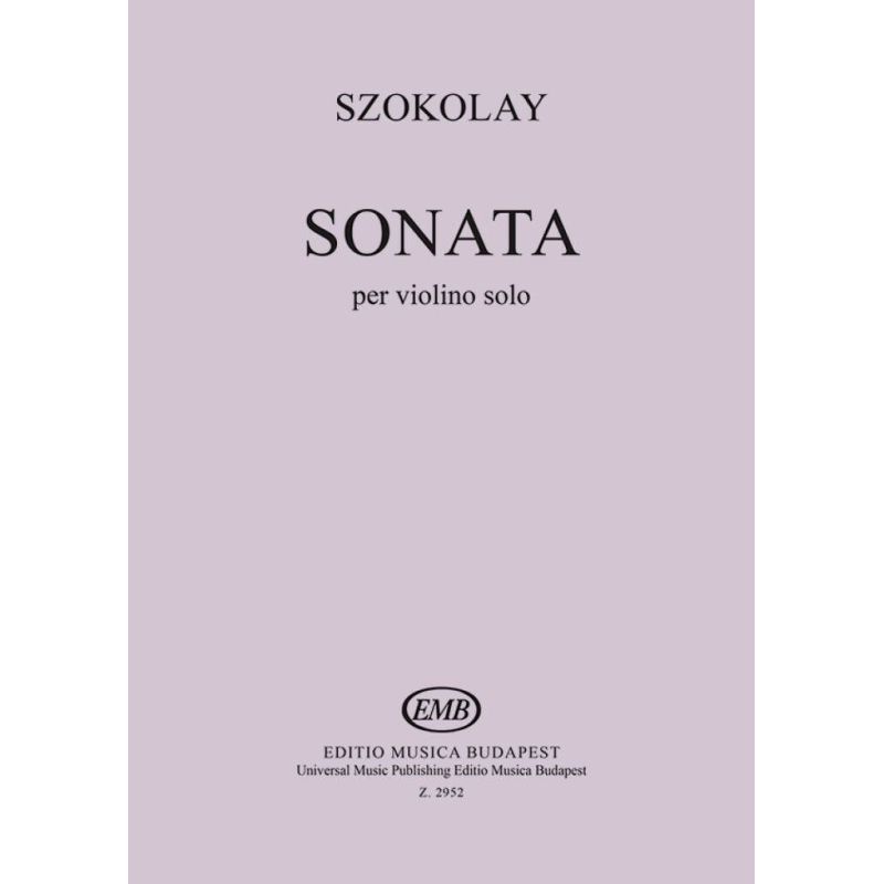 Szokolay, Sándor - Sonata