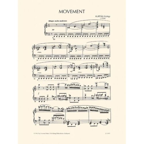 Kurtág, György - Movement