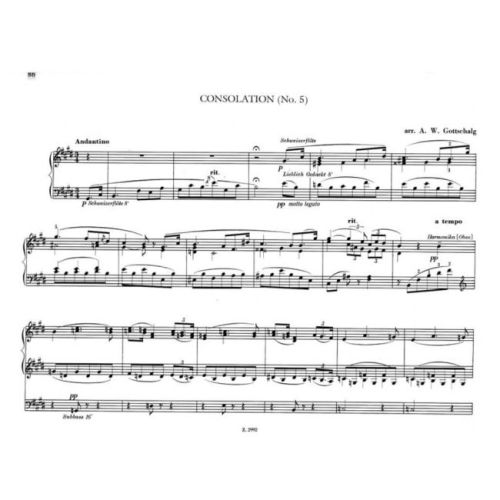 Liszt, Franz - 13 Compositions for Organ