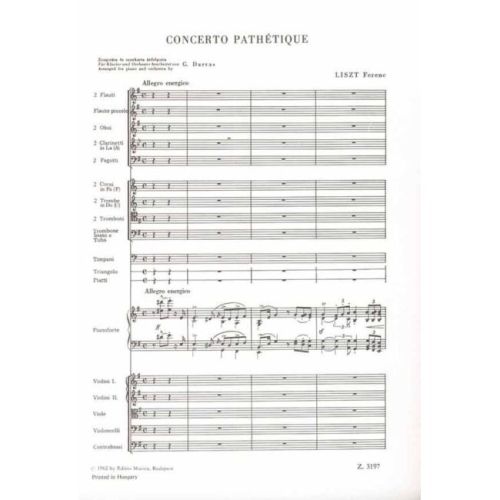Liszt, Franz - Concerto Pathetique