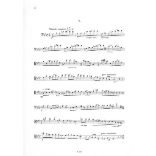Oromszegi, Ottó - Ten Modern Etudes for bassoon