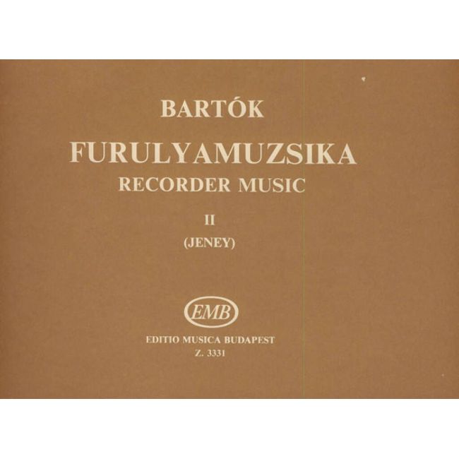 Bartók, Béla - Recorder Music 2