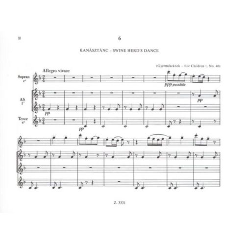 Bartók, Béla - Recorder Music 2