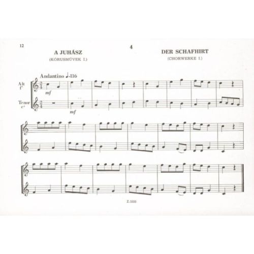 Kodály, Zoltán - Recorder Music 2