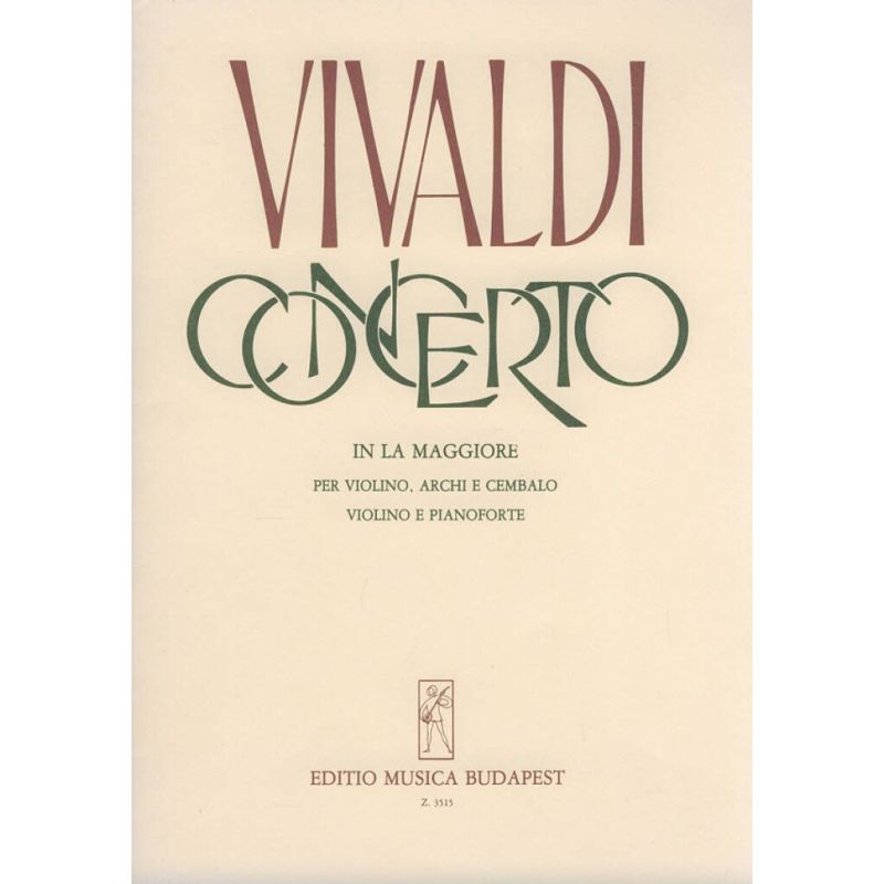 Vivaldi, Antonio - Concerto in la maggiore