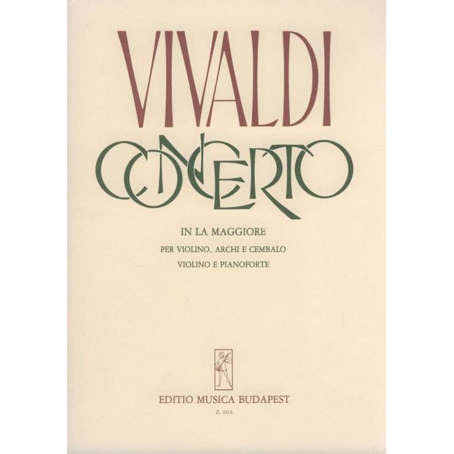 Vivaldi, Antonio - Concerto in la maggiore