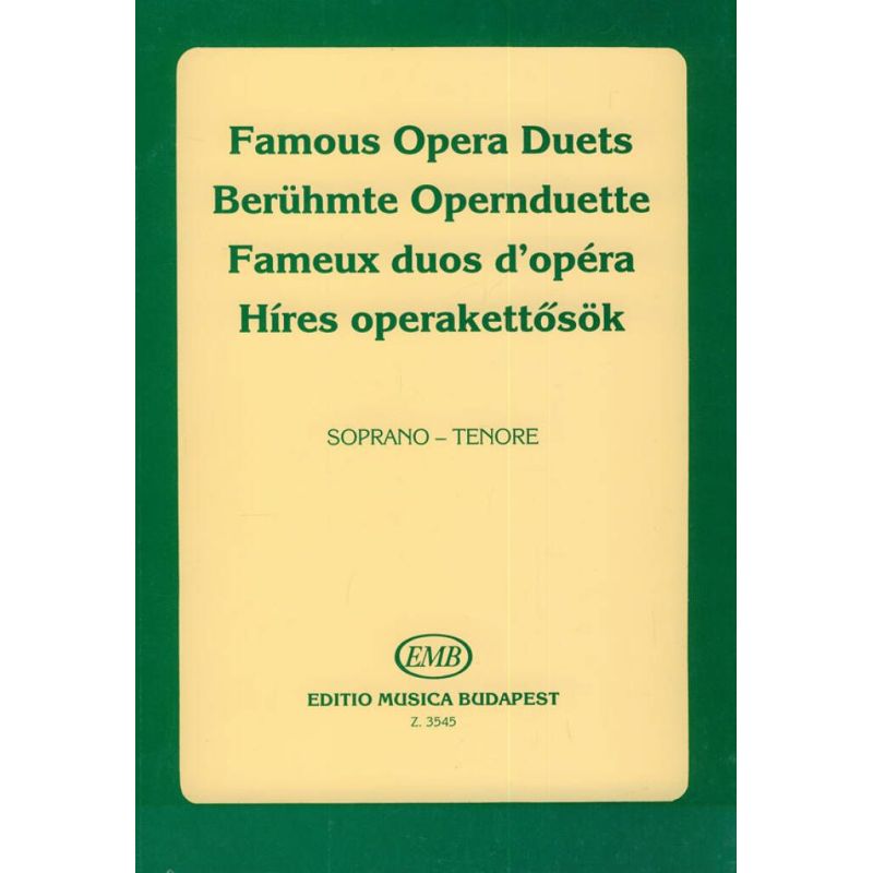Famous Opera Duets (soprano & tenor)