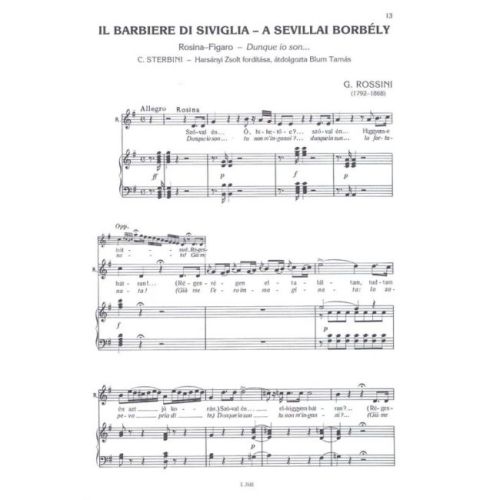 Famous Opera Duets (soprano & baritone)