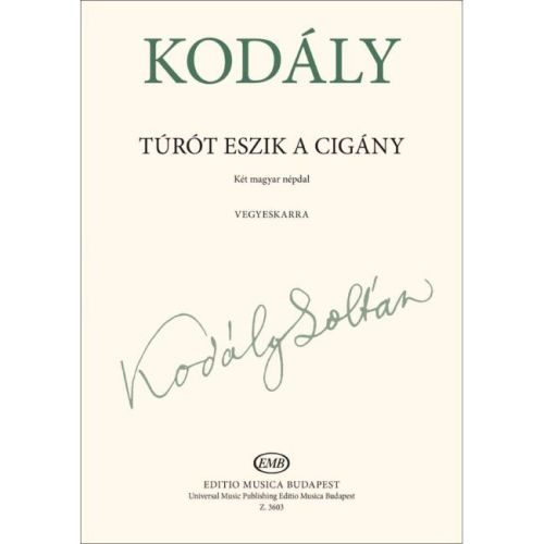 Kodály, Zoltán - Turot...