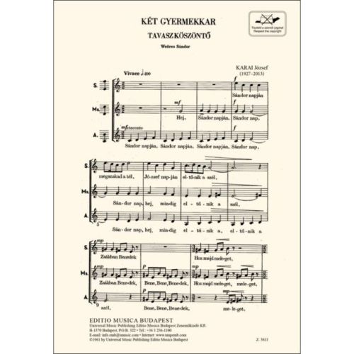 Two Children's Songs