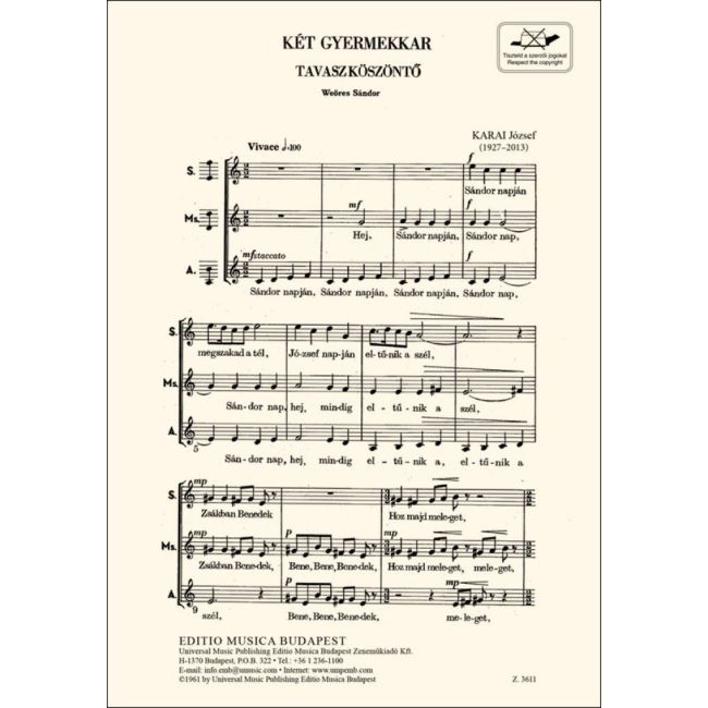 Two Children's Songs