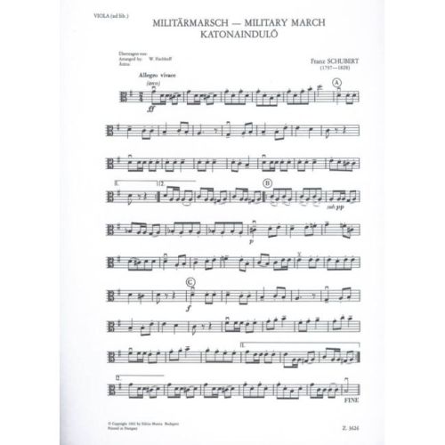 Schubert, Franz - Military March