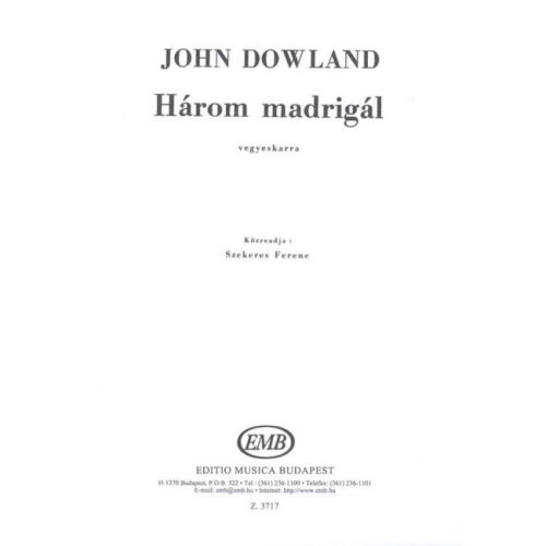 Three Madrigals