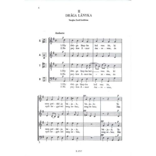 Three Madrigals