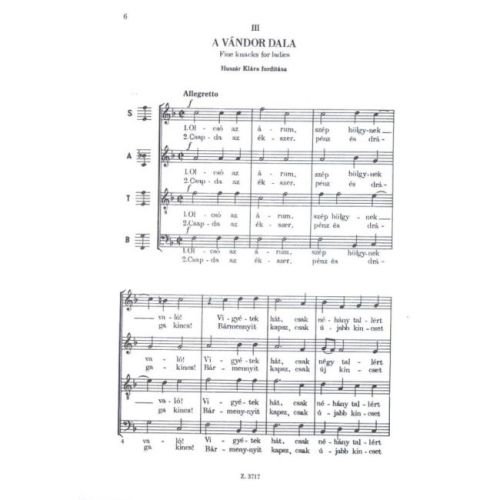 Three Madrigals