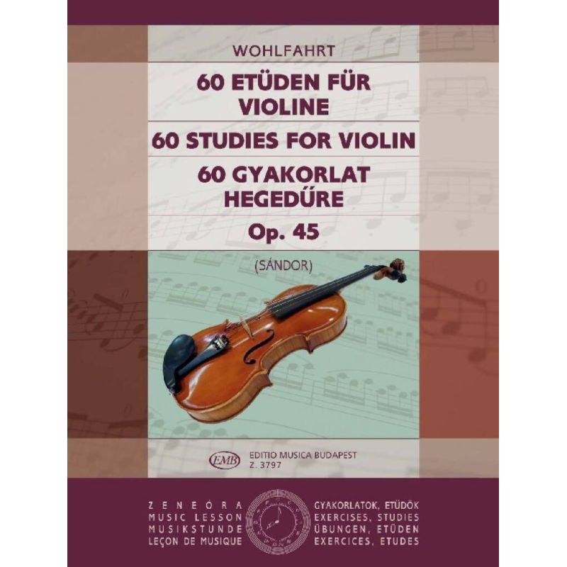 Wohlfahrt, Franz - 60 Studies for Violin