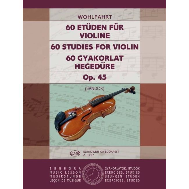 Wohlfahrt, Franz - 60 Studies for Violin
