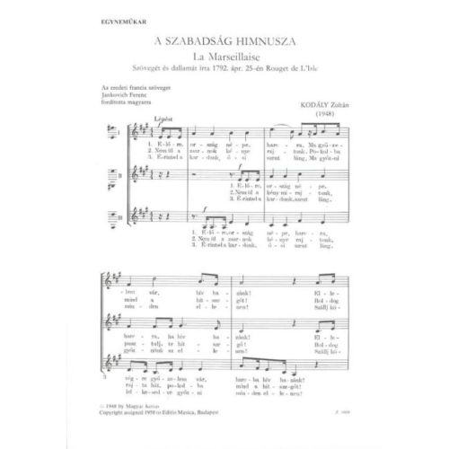 La Marseillaise (vocal)