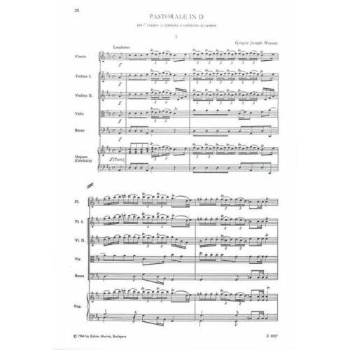 Werner, Gregor Joseph - Concertante Pieces