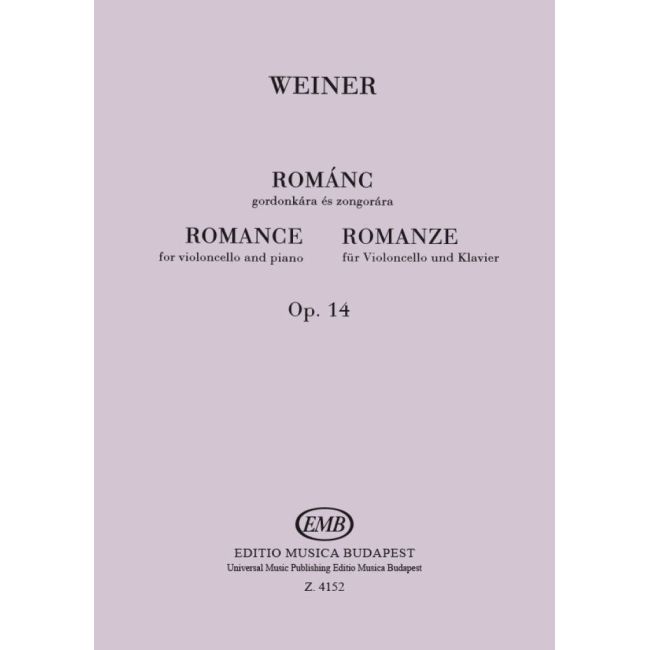 Weiner, Leó - Romance Vlncello & Pno Op.14