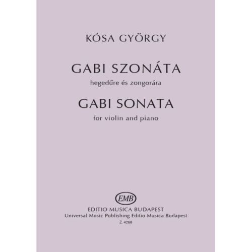 Kosa, G. - Gabi szonata
