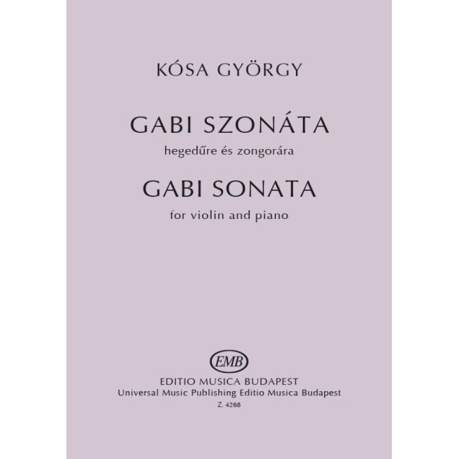 Kosa, G. - Gabi szonata