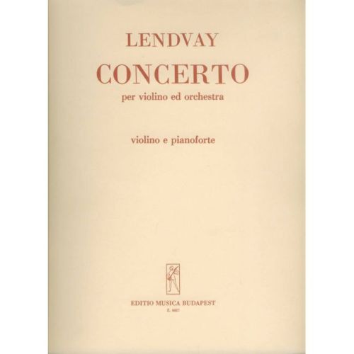 Lendvay, Kamilló - Violin...